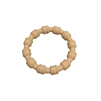 Baby food grade silicone teethers children's bracelet baby teething stick children mouth muscle trainer