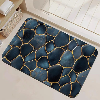 Black Cat Flower Bear Dwarf Door Mat Octopus Mermaid Maple Leaf Carpet Living Room Bedroom Bathroom Decorative Area Carpet