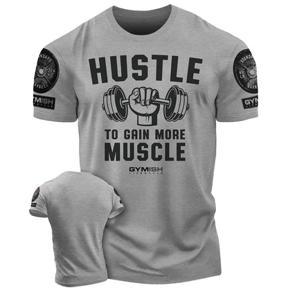 Men Gym Sportswear Muscle T-Shirt Top Fashion O-Neck Short Sleeve Outdoor Male Fitness Training Sports T-Shirts Casual Menswear