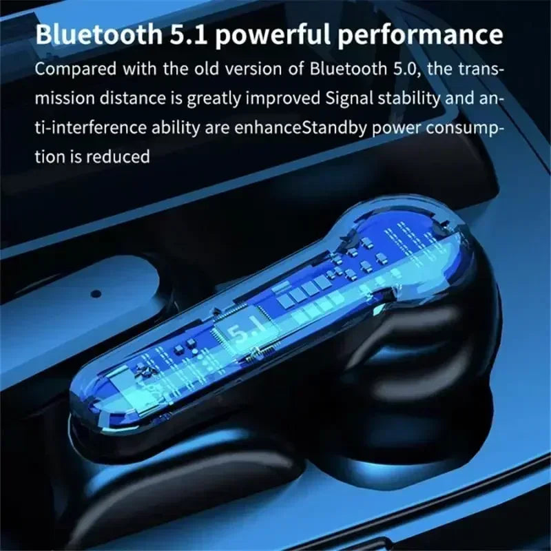 M19 Earbuds TWS Earphone M10 Intelligente Touch Control Wireless Bluetooth-compatible Headphones Waterproof LED Display With Mic