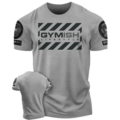 Men Gym Sportswear Muscle T-Shirt Top Fashion O-Neck Short Sleeve Outdoor Male Fitness Training Sports T-Shirts Casual Menswear