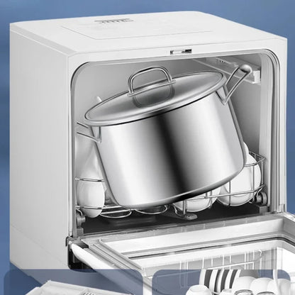 Dishwasher Household Small 8 People Capacity Automatic Disinfection Glass Washer New Desktop Surface Installation-Free 110V