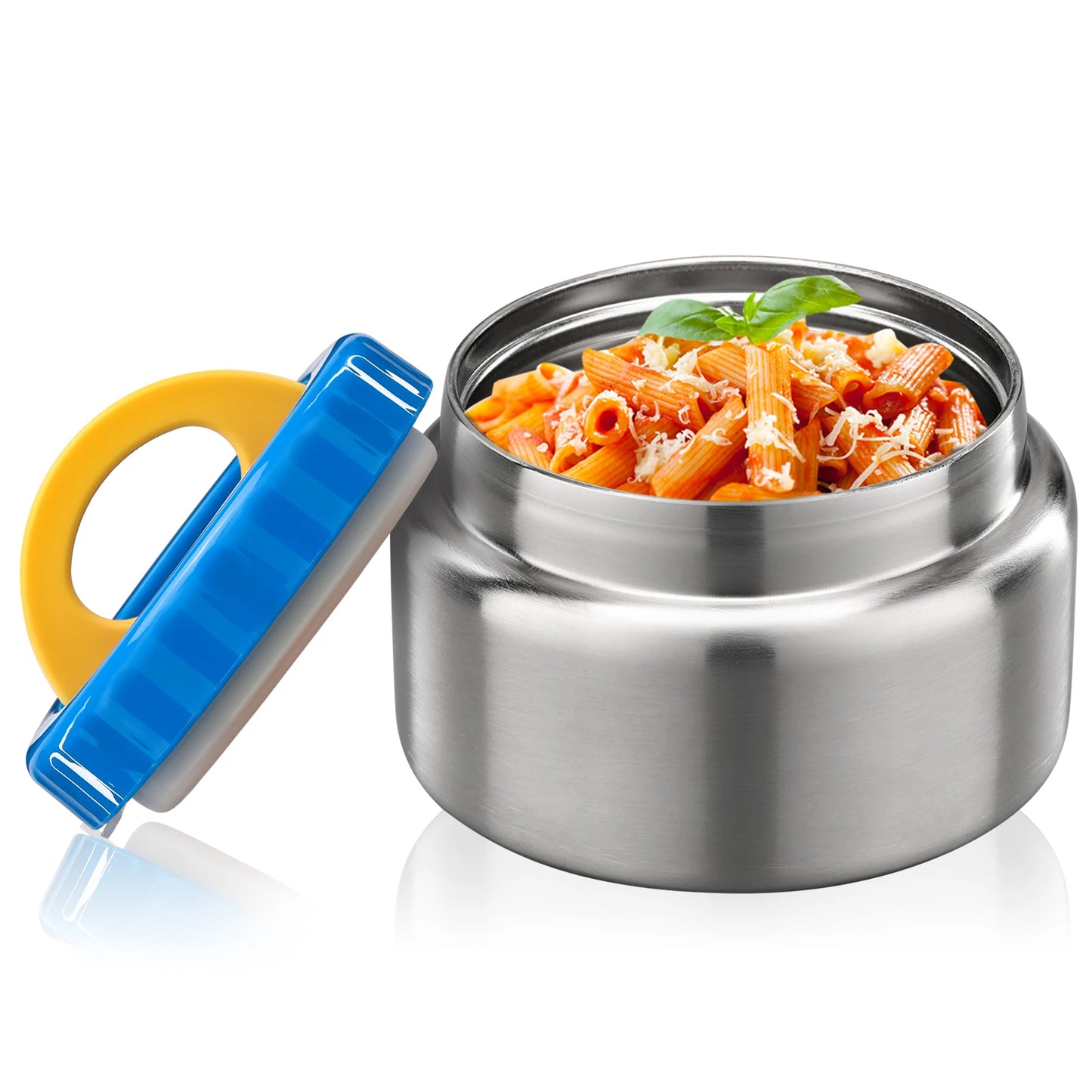 8oz Soup Thermo Wide Mouth Vacuum Insulated Food Jar for Hot&Cold Food, Leak Proof Stainless Steel Kids Lunch Container for Scho