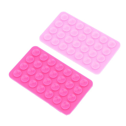 Square Double-sided Backed Adhesive Sucker Pad For Fixed Pad Double Side Silicone Suction Pad Mobile Phone Fixture Suction Cup