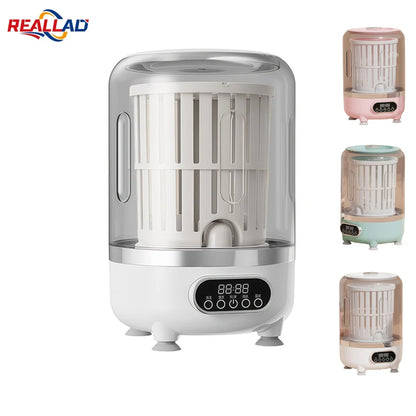 New USB Charging Washing Machine Portable Underwear Cleaner 3L Fully Automatic Socks Washing Machine Dehydratable Laundry Bucket