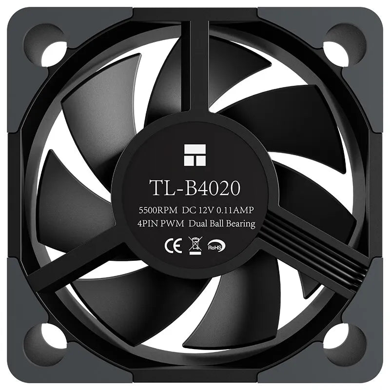 Thermalright TL-B4020 40MM PWM double ball bearings 5500RPM quiet powerful desktop computer cooling fans Mini case cooling fan