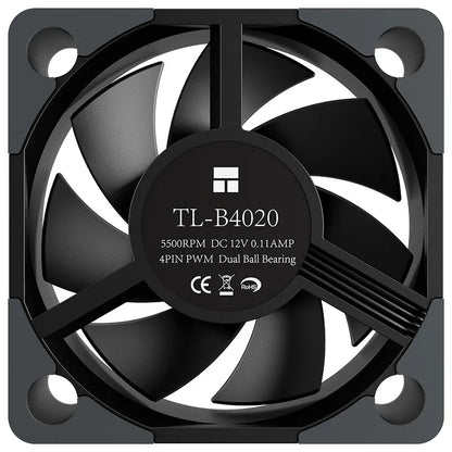 Thermalright TL-B4020 40MM PWM double ball bearings 5500RPM quiet powerful desktop computer cooling fans Mini case cooling fan