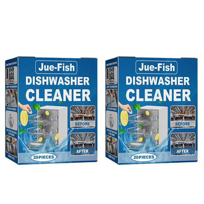 Jue Fish Dishwasher Cleaning Sheet Desktop Built-In Drawer Dishwasher Specific Stain Removal For Dishwasher Washing Machine