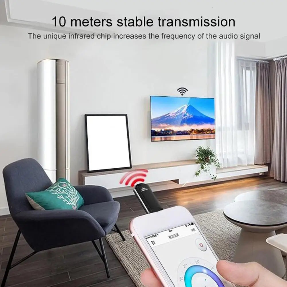 Appliances Wireless Infrared Remote Control Adapter Smart App Control Phone Infrared Transmitter For IPhone Android Phone