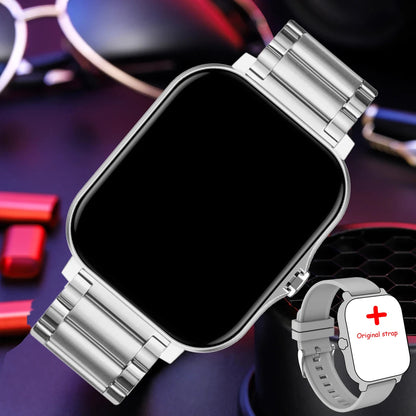 New Smart Watch 1.83inch Full Touch Screen Sport Fitness Watches BT Call Digital Smartwatch Wristwatch For Men Women Gift 2025