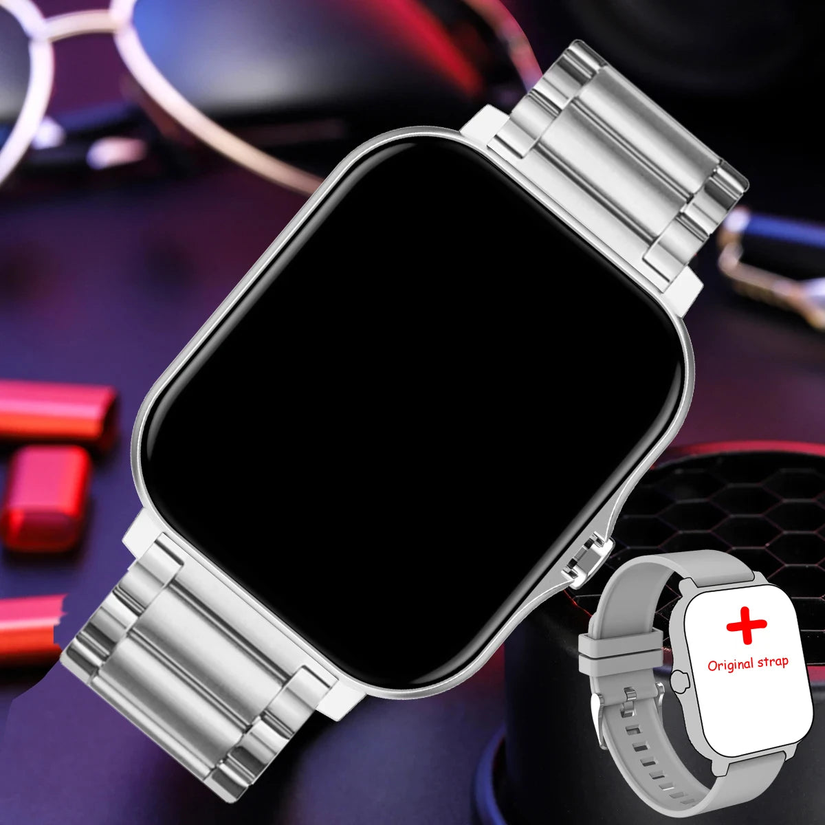 New Smart Watch 1.83inch Full Touch Screen Sport Fitness Watches BT Call Digital Smartwatch Wristwatch For Men Women Gift 2025