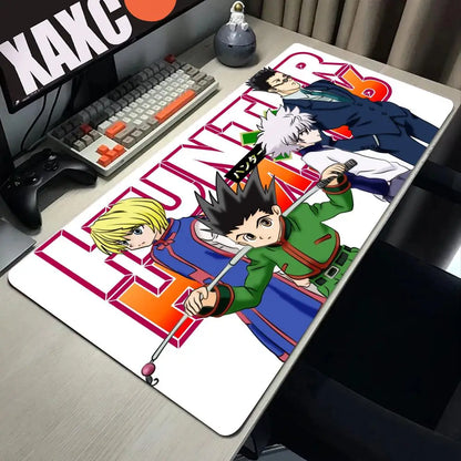 Mouse Pad Gamer Home New HD XXL MousePads Desk Mats Hunter x Hunter Natural Rubber Anti-slip Office Carpet Gamer Mice Pad