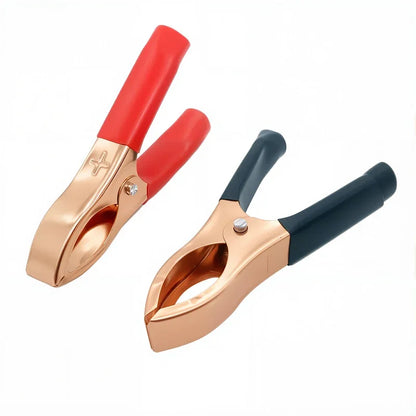 Red & Black Car Battery Clip Cables Alligator Charger Voltage Testing Tool Accessory 10-20pcs 30A Crocodile Spring Clamp