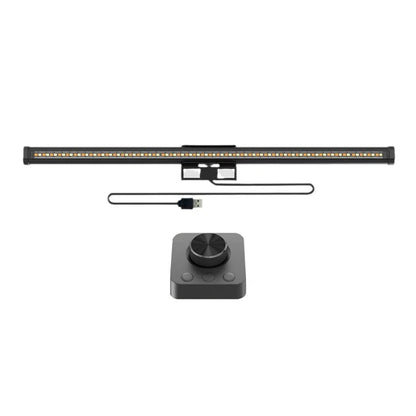 Eye-Care Screen Light Bar 44cm Aluminum Knob Remote Table Computer Monitor LED Task Lamp USB Magnetic Light Office Desk Lamp