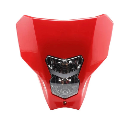 for Honda CRF 450 Headlight Motorcycle Motocross Enduro Fairing Plate Dirt Bike Headlights Headlamp Accessories Free Shipping