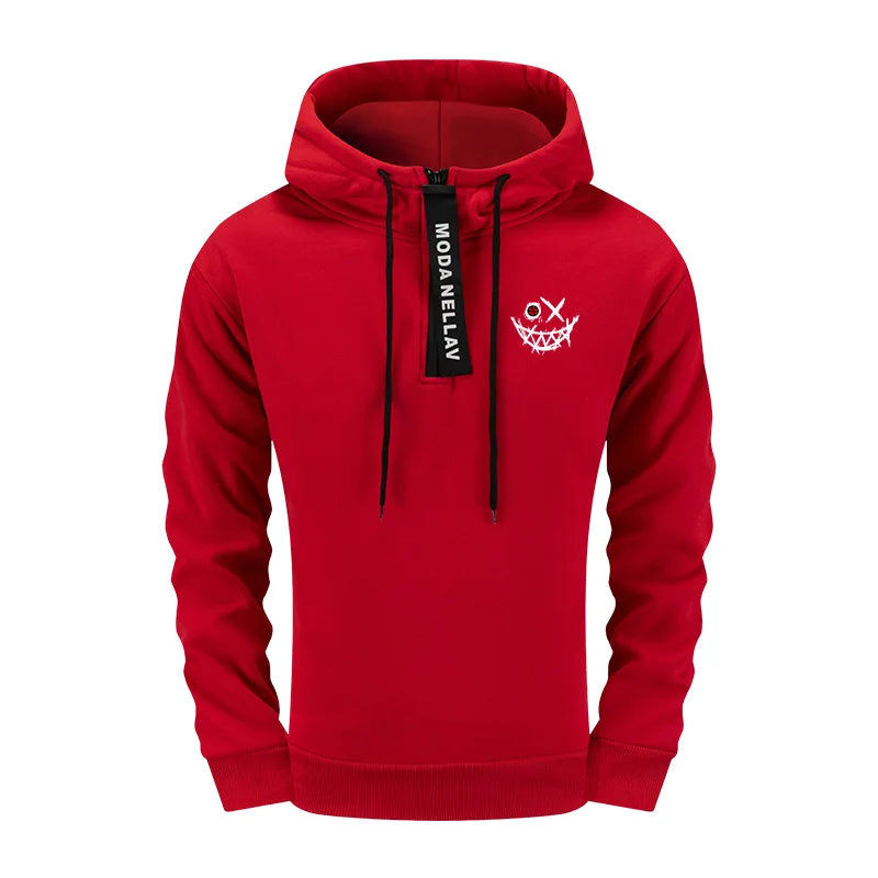2025 New Arrival Men's Sportswear Zipper Hoodie + Pants Urban Casual Fashion Sweatshirt Outfit Autumn Winter Training Sport Suit