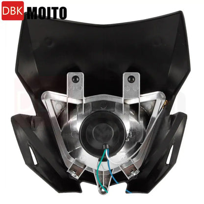 Headlight Assembly For Yamaha XTZ125 Fairing Motorcycle Headlamp Enduro Accessories Dirt Bike Head Lamp Motocross