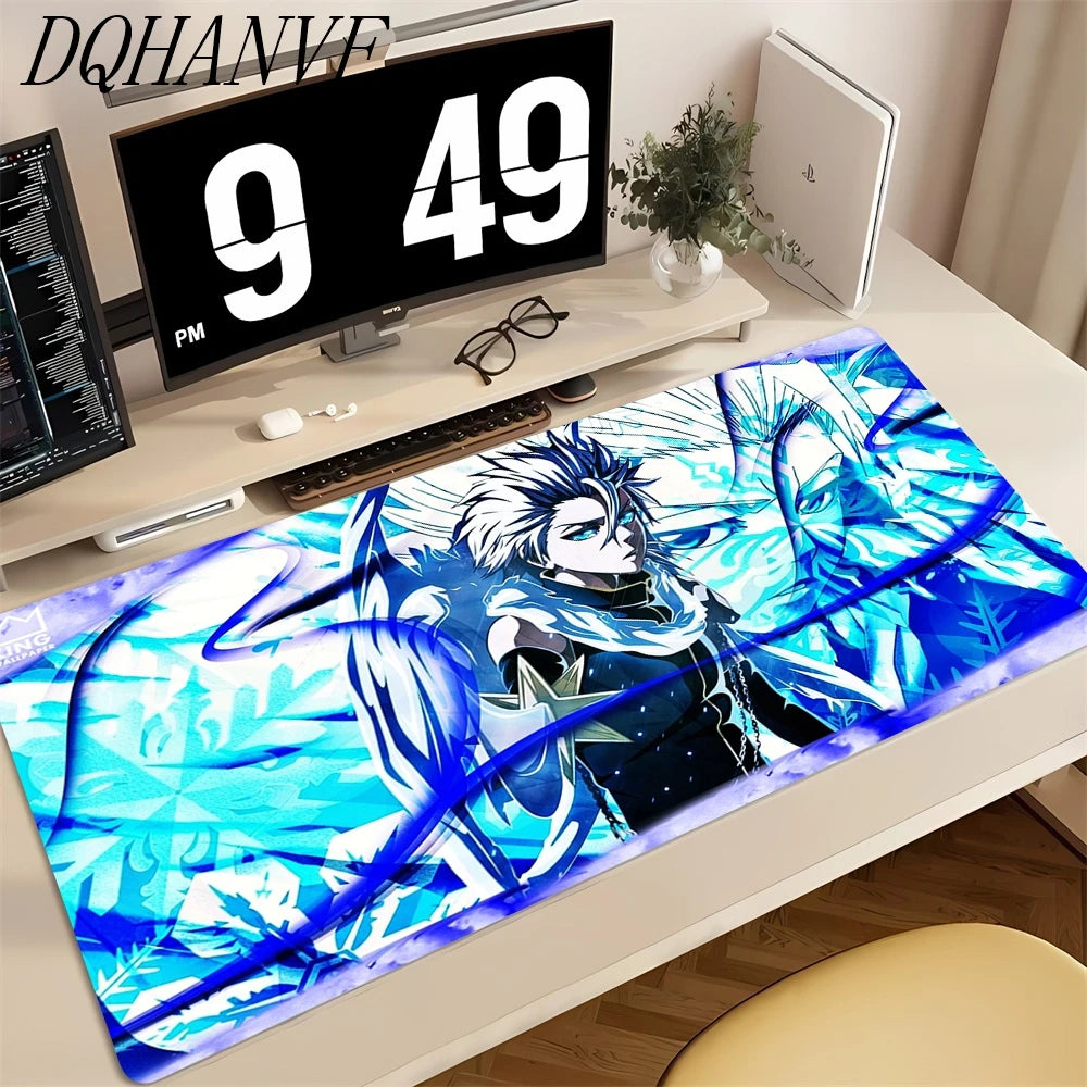 BLEACH Mouse Pad Desk Mat Large Natural Rubber Non-slip Anti-fray Anime  Mousepad With lock edge Keyboard Ergonomic Office Home