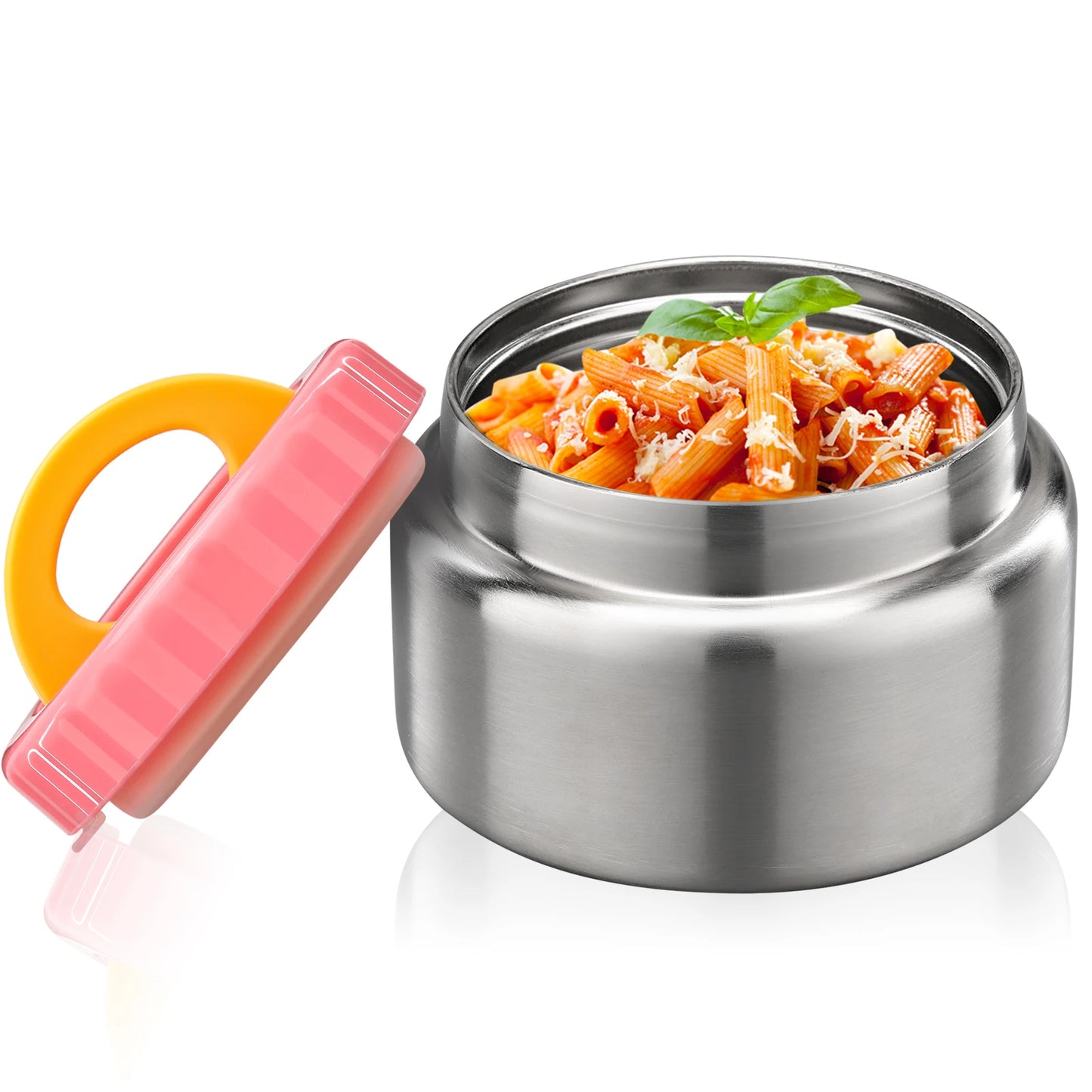 8oz Soup Thermo Wide Mouth Vacuum Insulated Food Jar for Hot&Cold Food, Leak Proof Stainless Steel Kids Lunch Container for Scho