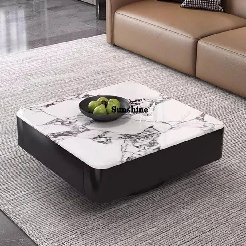 Standing Aesthetic Coffee Table Decoration Luxury Bedroom Living Room Designer Side Table Writing Mesa Auxiliar Salon Furniture