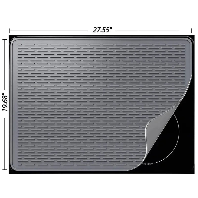 Induction Cooktop Mat Induction Cooker Cover Induction Cooktop Protector Mat Silicone Home Heat-resistant Non-Slip Kitchen Tools