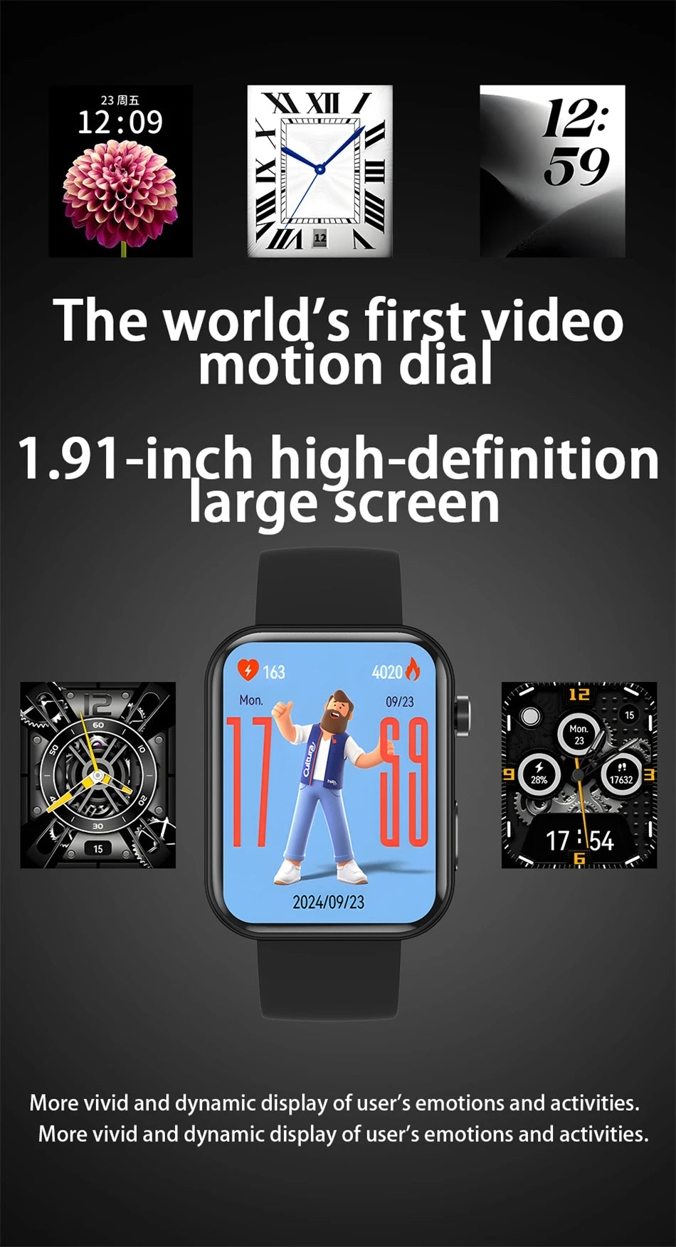 Smart Watch Women Men sound recording Camera Take Photo Record Video Watches Sport Waterproof Bluetooth Call Smartwatch 2025 New