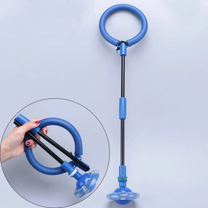 One Foot Flashing Skip Ball Jump Ropes Kids Glowing Bouncing Balls Sports Swing Ball Children Fitness Playing Child-parent Games