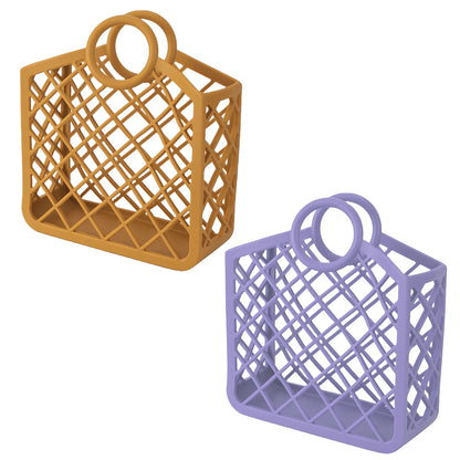 1PCS Silicone Mommy Bag Baby Toy Storage Container Easy To Clean Portable Nappy Organizer Kids Product Travel Essential