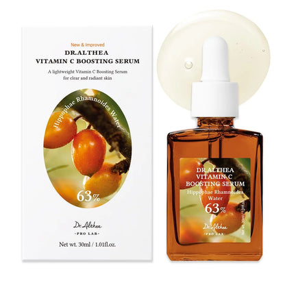 Facial Essence Vitamin Boosting Serum,Soothing Deep Hydration, Brightening Gentle Vitamin C Serum 30ml Korean Skin Care Products