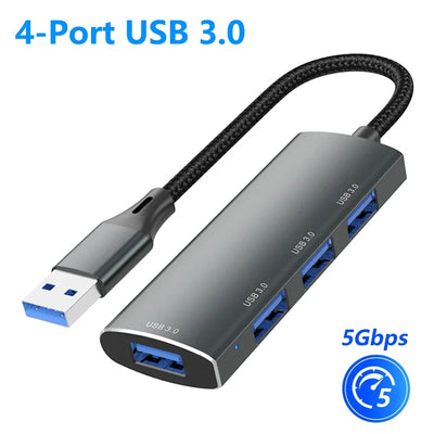 USB C HUB 3.0 Type C 3.1 Multi Splitter Adapter OTG USB for Macbook Pro 13 15 Air M1 Pro HUAWEI nintendo PC Accessories Laptop