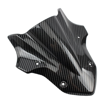 Motorcycle Front Spoiler Fairing Windscreen Windshield Wind Deflector Black Accessories Fit for Kawasaki Z900 2017 2018 2019