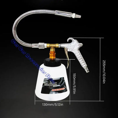 242D Automotive Deep Clean Tool Double Mode Sprays Wash Dust Removal for Deep Cleaning