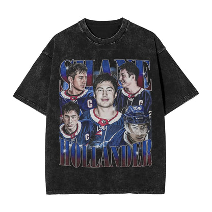 Heated Rivalry Ilya Rozanov T Shirts Hip Hop Washed Short Sleeve Harajuku T-Shirt for Men Women Tops Streetwear Printed Tees