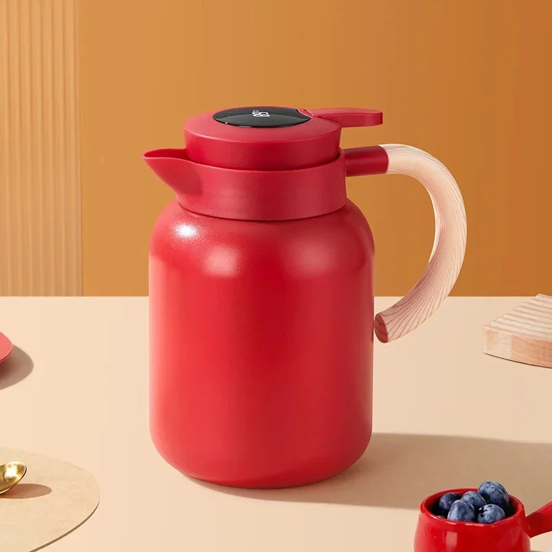 Home 316 Stainless Steel Tea Brewing Insulated Pot Hot Water Bottle Coffee Pot 2L Custom Engraving Gift Quality Home Goods
