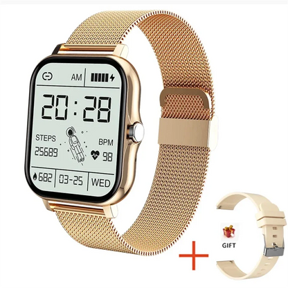 New Smart Watch 1.83inch Full Touch Screen Sport Fitness Watches BT Call Digital Smartwatch Wristwatch For Men Women Gift 2025