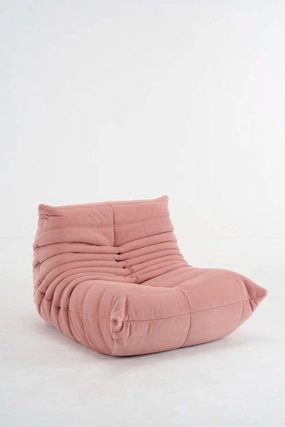 Caterpillar Single Sofa Lazy Couch Tatami Living Room Bedroom Lovely Leisure Single Chair Reading Chair Balcony Rocking Chair