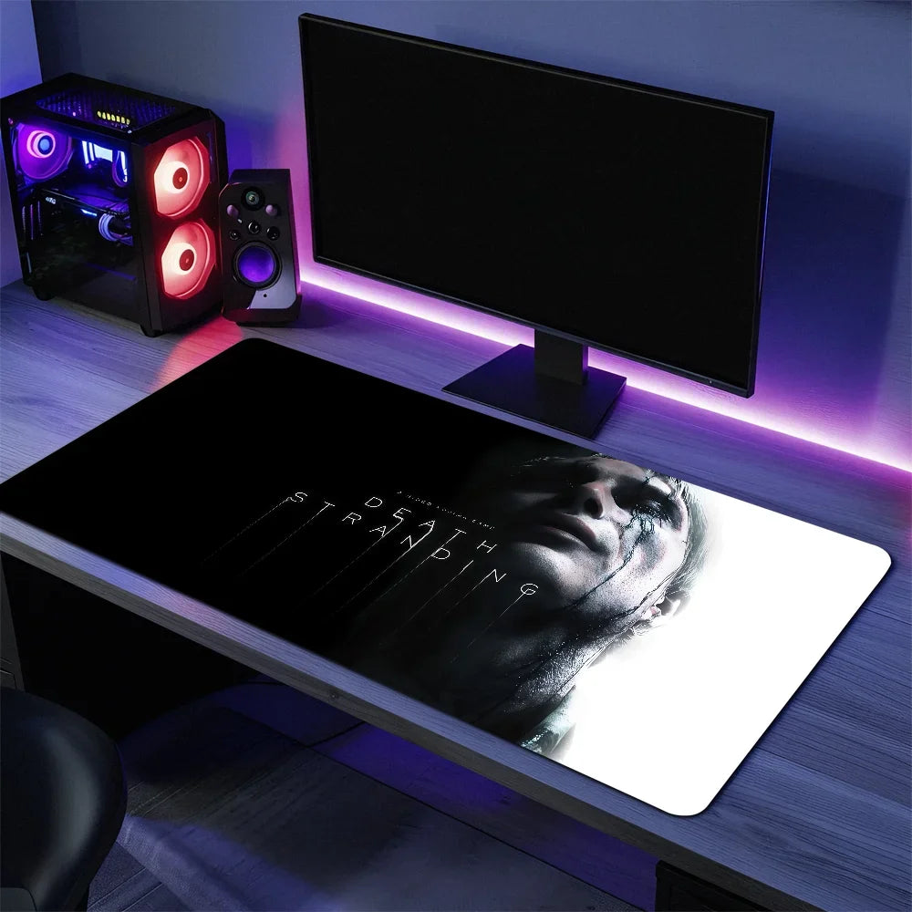 Mouse Pad Anti-fray Home Custom S S-Stranding Game Ergonomic Office Rubber Large Death Desk Mat Keyboard PC Non-slip