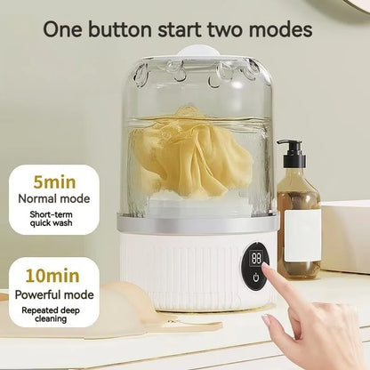 Wireless Charging Portable Washing Machines Are Suitable For Small Washing Machines In Apartments, Dormitories Or When Traveling