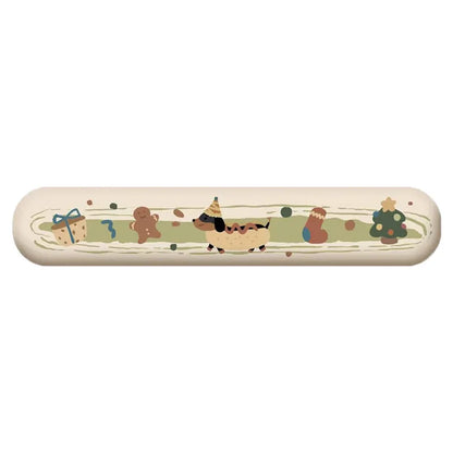 Dachshund Silicone Wrist Support Mouse Pad Non Slip Mouse and Keyboard Pad Office Home Laptop Keyboard Wrist Rest Cushion