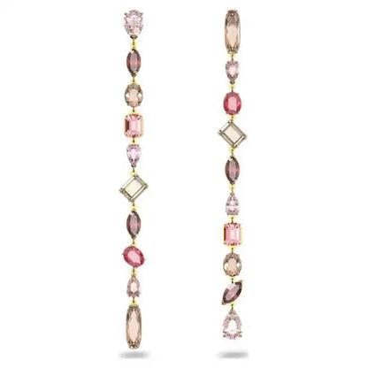 YEEVAA Candy Colorful Imitation Crystal Dopamine Unique Design Choker Necklace Bracelet Earrings, Jewelry for Women Bridal Gift