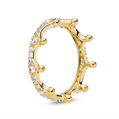 Hot selling 925 sterling silver crystal heart-shaped ring, luxurious, sparkling, multi-color, charming jewelry, holiday  gift