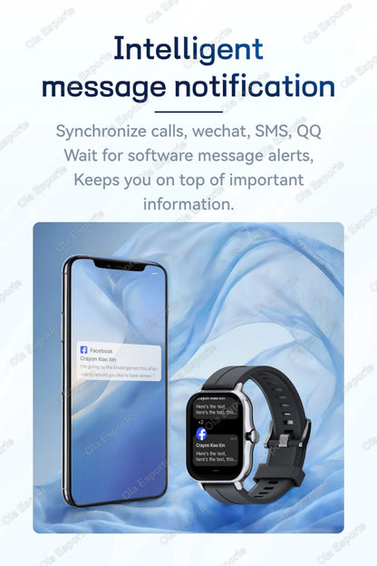 Outdoor Sports Smart Watch Wireless Calling Information Reminder Wallpaper Change Men's and Women's Waterproof Smartwatch 2025