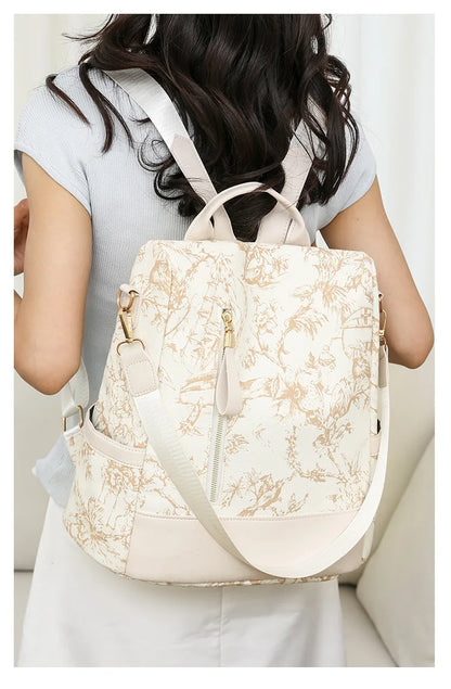 Fashionable Women's Bags, Trendy Backpacks, Large-Capacity Simple Handbags, Retro-Style Casual Bags, High-End Shoulder Crossbody Bags, Student Bags, Multi-Purpose Storage Bags