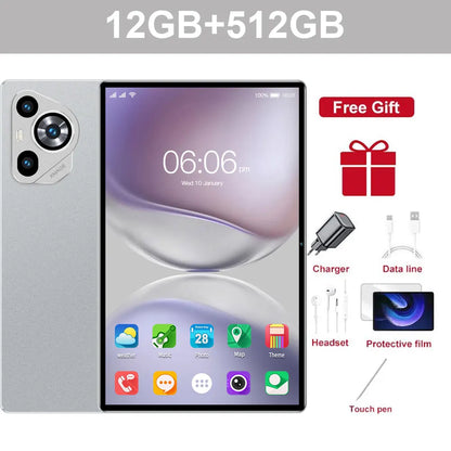 New Tablet Pad 16 Pro 11 inch Android 22GB+2TB Tablets 20000mah Battery Global Version 4G 5G Dual SIM WIFI Tab Kids MI Tablet PC
