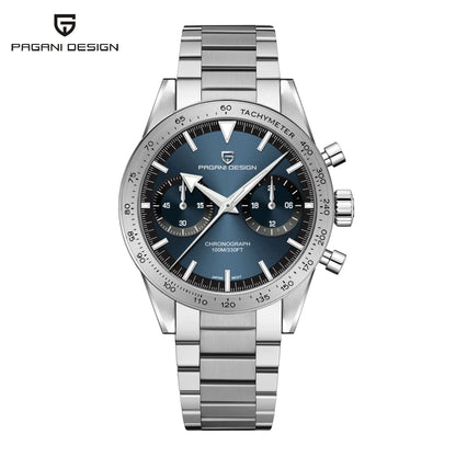 2025 New PAGANI DESIGN Retro Mens Watches Moon Quartz Watch For Men Speed Sports Chronograph AR Sapphire VK64 Clock Reloj Hombre