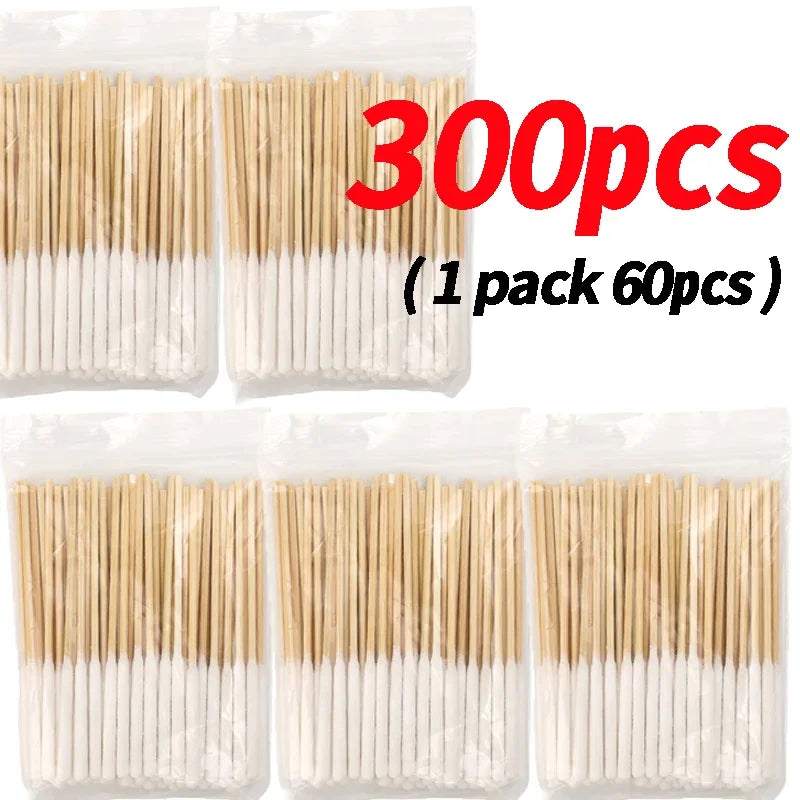 Multi-purpose Beauty Makeup Acne Maintenance Liquid Cotton Swab 4 Thicknesses Soft and Comfortable Cotton Swab Skin Care Tools