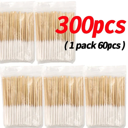 Multi-purpose Beauty Makeup Acne Maintenance Liquid Cotton Swab 4 Thicknesses Soft and Comfortable Cotton Swab Skin Care Tools