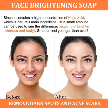 Kojic Acid Soap Soap in Sheets Cleansing Face Even Skin Tone Whitening Soap Oil Control Moisturizing Beauty Health Skin Care