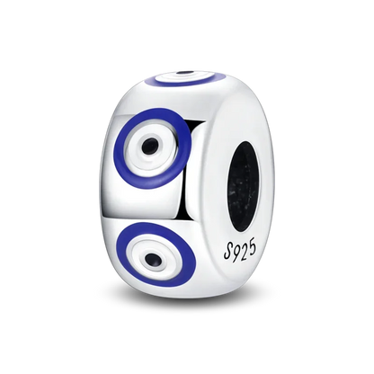 Hot Sale 925 Silver Color Evil Eye Charm Demon Eye Bead For Original  Bracelet&Bangle DIY Making Fashion Jewelry Gift