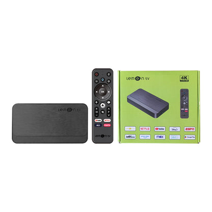 Android 12.0 Lemon TV L2 Smart TV BOX Allwinner H618 2.4G 5G Wifi6 2GB 16GB Set Top BOX BT5.4 Remoter 100M Media Player TV Box